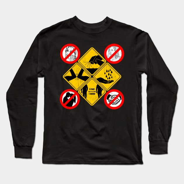 All the virus advice you can get Long Sleeve T-Shirt by All About Nerds